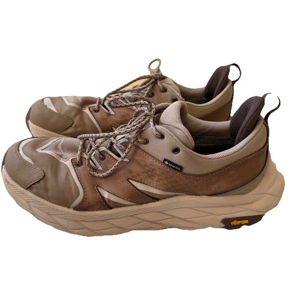 Hoka One One Anacapa Low GTX Shoes Mens Size 12D Goretex Vibram Hiking Brown main image 12